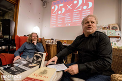 25x25 amb Halldór Mar a la llibreria Documenta (Barcelona) 
